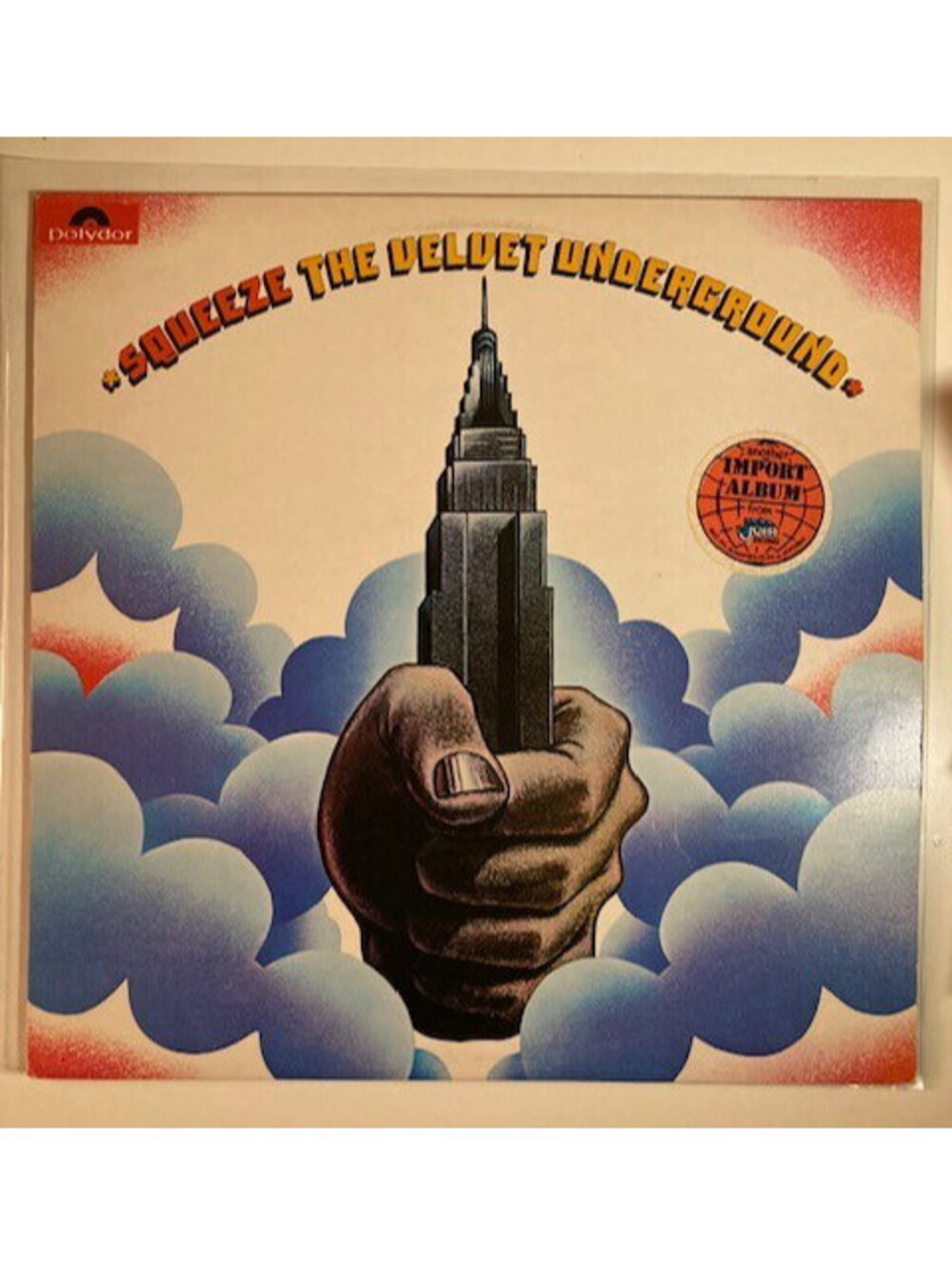 VELVET UNDERGROUND Squeeze (1972) RARE ORIG VINYL LP Made In England POLYDOR